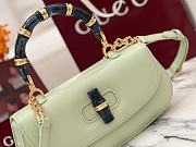Fortok Gucci Bamboo Diva Green Mint 26.5 × 13 × 8 cm - 4