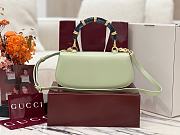 Fortok Gucci Bamboo Diva Green Mint 26.5 × 13 × 8 cm - 2