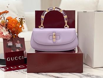 Fortok Gucci Bamboo Diva Purple 26.5 × 13 × 8 cm