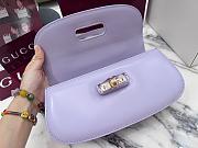 Fortok Gucci Bamboo Diva Purple 26.5 × 13 × 8 cm - 3