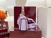 Fortok Gucci Bamboo Diva Purple 26.5 × 13 × 8 cm - 2