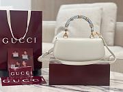 Fortok Gucci Bamboo Diva White 26.5 × 13 × 8 cm - 2