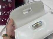 Fortok Gucci Bamboo Diva White 26.5 × 13 × 8 cm - 4