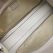 Fortok Gucci Medium Tote Bag with Hook Closure Taupe 40x 19.5x 12cm - 3