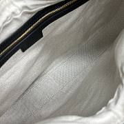 Fortok Gucci Attache large shoulder bag G hook closure Black 35×4.5×30cm - 4