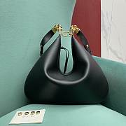 Fortok Gucci Attache large shoulder bag G hook closure Black 35×4.5×30cm - 2
