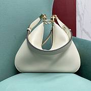 Fortok Gucci Attache large shoulder bag G hook closure White 35×4.5×30cm - 5