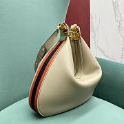 Fortok Gucci Attache large shoulder bag G hook closure Beige 35×4.5×30cm - 6