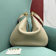 Fortok Gucci Attache large shoulder bag G hook closure Beige 35×4.5×30cm - 4