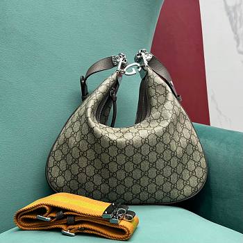 Fortok Gucci Attache large shoulder bag G hook closure Ophidia 35×4.5×30cm