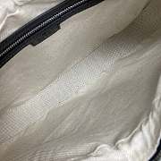 Fortok Gucci Attache large shoulder bag G hook closure Ophidia Black 35×4.5×30cm - 2