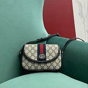 Fortok Gucci Ophidia Mini shoulder bag in Ophidia Blue 19x 13x 5cm - 1