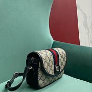 Fortok Gucci Ophidia Mini shoulder bag in Ophidia Blue 19x 13x 5cm - 5