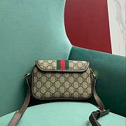 Fortok Gucci Ophidia Mini shoulder bag in Ophidia Brown 19x 13x 5cm - 6
