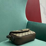 Fortok Gucci Ophidia Mini shoulder bag in Ophidia Brown 19x 13x 5cm - 5