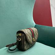 Fortok Gucci Ophidia Mini shoulder bag in Ophidia Brown 19x 13x 5cm - 4