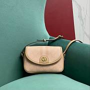 Fortok Gucci Ophidia Mini shoulder bag in Ophidia Pink Beige 19x 13x 5cm - 1