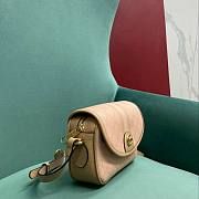 Fortok Gucci Ophidia Mini shoulder bag in Ophidia Pink Beige 19x 13x 5cm - 2