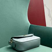 Fortok Gucci Ophidia Mini shoulder bag in Blue 19x 13x 5cm - 6