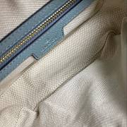 Fortok Gucci Ophidia Mini shoulder bag in Blue 19x 13x 5cm - 5