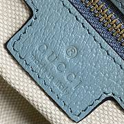 Fortok Gucci Ophidia Mini shoulder bag in Blue 19x 13x 5cm - 3