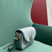 Fortok Gucci Ophidia Mini shoulder bag in Blue 19x 13x 5cm - 2
