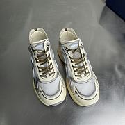 Fortok Dior B30 Countdown Tech Sneakers Orange Beige  - 4