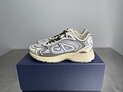 Fortok Dior B30 Countdown Tech Sneakers Orange Beige  - 2