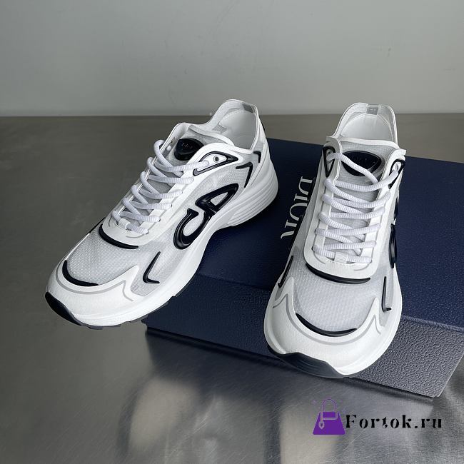 Fortok Dior B30 Countdown Tech Sneakers White - 1