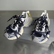 Fortok Balenciaga 3XL Extreme Laces Logo Sneakers Black - 1