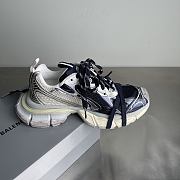 Fortok Balenciaga 3XL Extreme Laces Logo Sneakers Black - 6