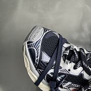 Fortok Balenciaga 3XL Extreme Laces Logo Sneakers Black - 3