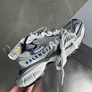 Fortok Balenciaga 3XL Extreme Laces Logo Sneakers Grey - 5
