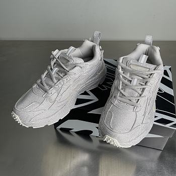 Fortok Off-White Be Right Back crystal-textured sneakers White