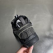 Fortok Off-White Be Right Back crystal-textured sneakers Black - 4
