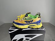 Fortok Off-White Be Right Back Formula 1 Yellow Blue Sneakers - 4