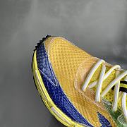 Fortok Off-White Be Right Back Formula 1 Yellow Blue Sneakers - 3