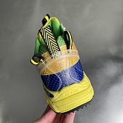 Fortok Off-White Be Right Back Formula 1 Yellow Blue Sneakers - 2