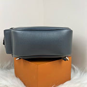 Fortok Hermès Kelly Jump backpack Dusty Blue Silver Hardware 15x6x17cm - 5