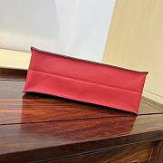 Fortok Hermès Kelly Danse II bag Bright Red Gold Hardware 22cm - 5