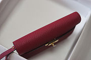 Fortok Hermès Kelly Depeches 25 pochette Rouge Gold Hardware 25cm  - 3