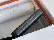 Fortok Hermès Kelly Depeches 25 Black Silver Hardware 25cm  - 4
