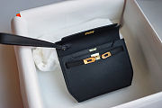Fortok Hermès Kelly Depeches 25 Black Gold Hardware 25cm  - 5