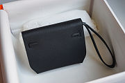 Fortok Hermès Kelly Depeches 25 Black Gold Hardware 25cm  - 4