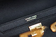 Fortok Hermès Kelly Depeches 25 Black Gold Hardware 25cm  - 3