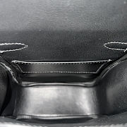 Fortok Hermès Kelly Jump backpack Black Gold Hardware 15x6x17cm - 5