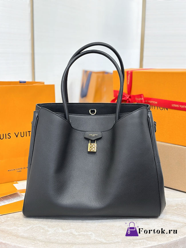 Fortok Louis Vuitton Neo Lockit PM bag Black 35.5x28x17cm - 1