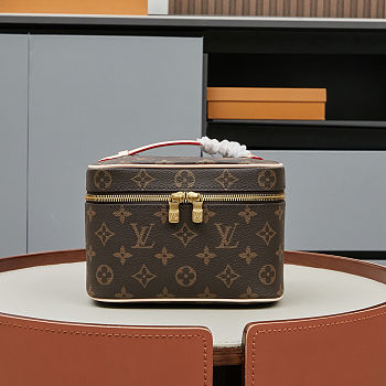 Fortok Louis Vuitton Nice Mini Classic Monogram 20 x 13.5 x 12cm