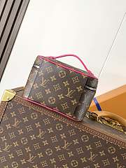 Fortok Louis Vuitton Nice Mini vanity case Hot Pink 13.5 x 12 x 20cm - 6