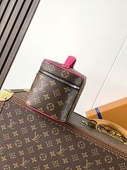 Fortok Louis Vuitton Nice Mini vanity case Hot Pink 13.5 x 12 x 20cm - 3